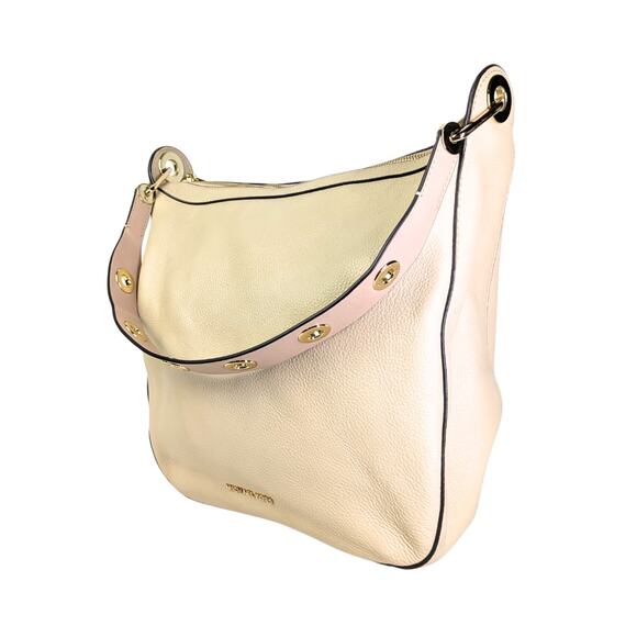 NWT Michael Kors Raven Large Leather Shoulder Bag - Picture 1 of 6